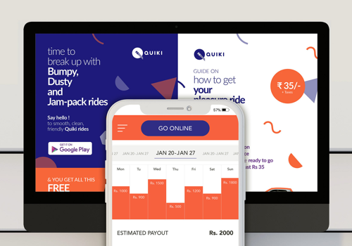 Quiki Dashboard & App UI-UX