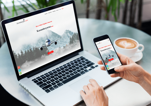 Dyned English education system for pilot and stewardess candidates