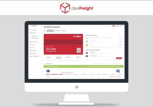 UI/UX Desing for dexFreight