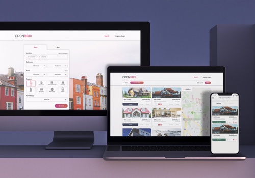Real Estate Website Design - United Kingdom -