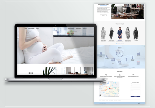 Web Development for Direct Marketing Group.