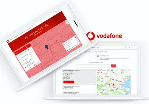Vodafone UK Website Rebuild