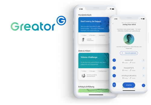 Greator - Mobile App build