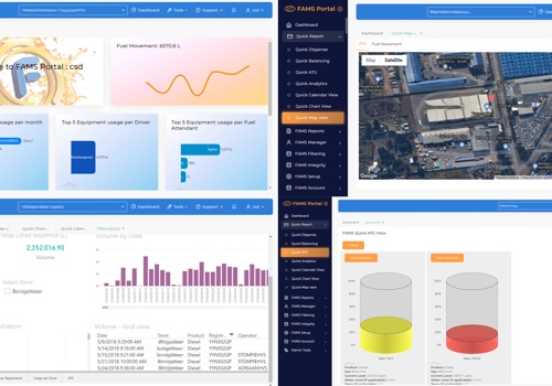 FAMS - Fuel and tank level management