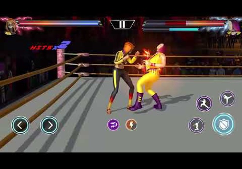 Mobile Game - Girls Wrestling Game