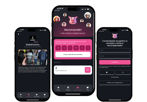 Blockchain Cashback Mobile App
