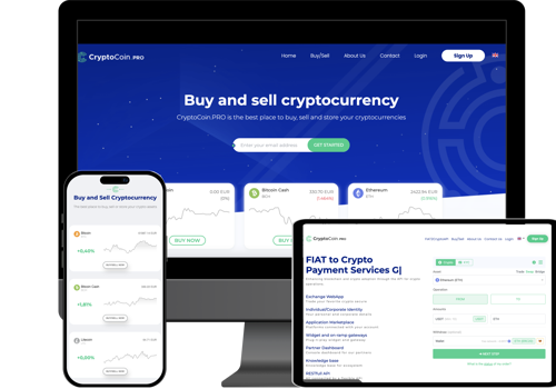 Crypto Broker  & ICOs Platform