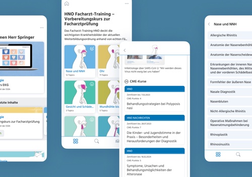 Springer Medizin: Access expert knowledge with jus
