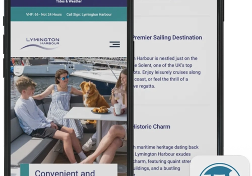 New website for Lymington Harbour