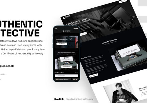 Authentic Detective Web & Mobile
