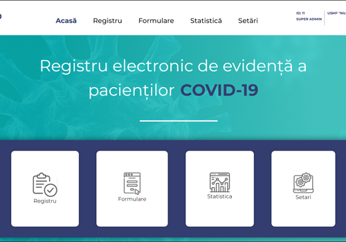 The electronic register of Covid-19 patients