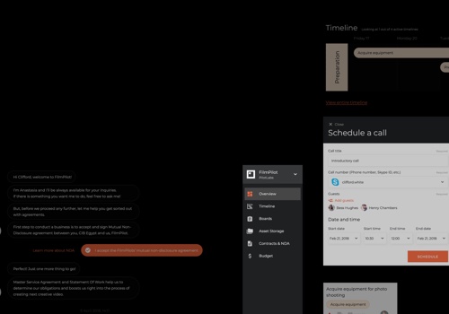 Filmpilot - Tailored Project Management System