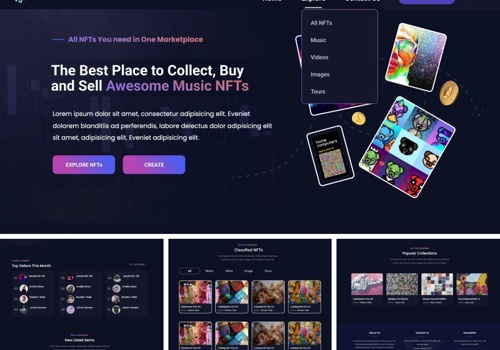 NFT E-Commerce Website