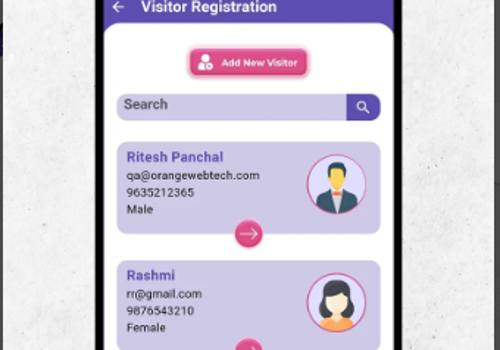 Ultimatix Visitor Management Application