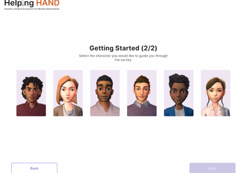 Inpatient Digital Smoking Cessation Counselor App