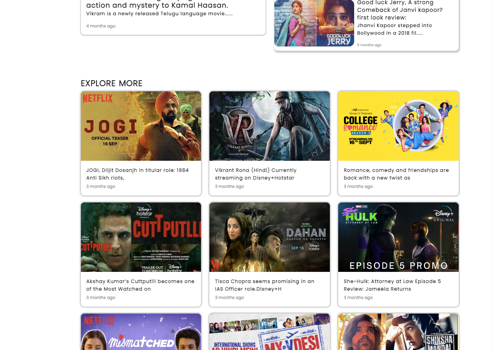 Latest OTT News, Videos and Series on OTT Platform