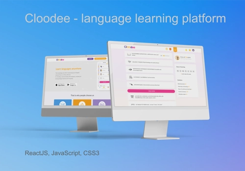 Cloodee language learning platform