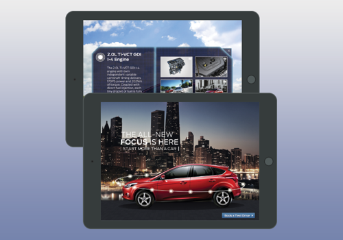 The All New Ford Focus for iPad