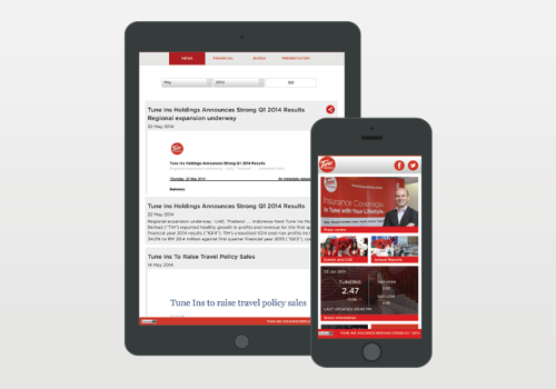 Tune Insurance Investor Relation Access+