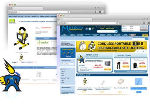 Meteor Electrical - Online Electrical Store