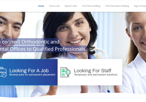 We connect Orthodontic and Dental Offices to Qualified Professionals.