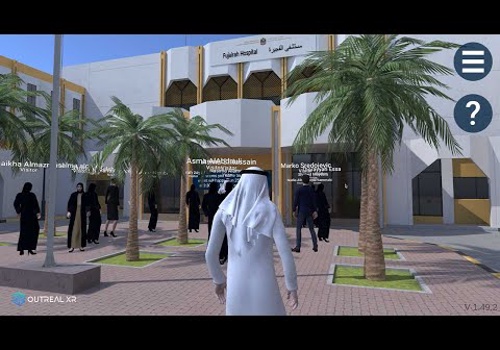 Virtual Exhibition for Fujairah Hospital, MOHAP, UAE Innovation Week | HoloFair