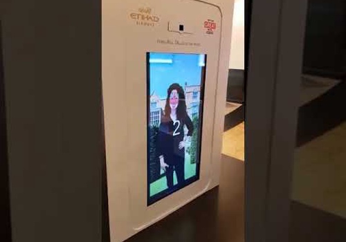 Etihad Air promo AR App