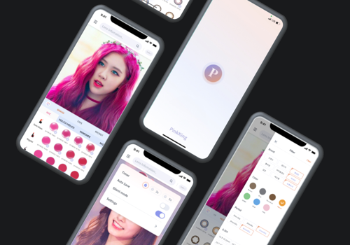 Makeup simulation Pinkking