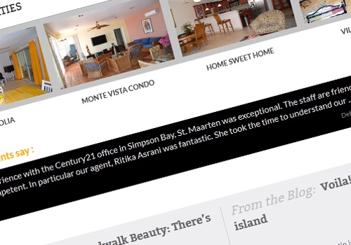 Wordpress Home Page Designing