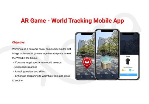 AR Game - World Tracking Mobile App