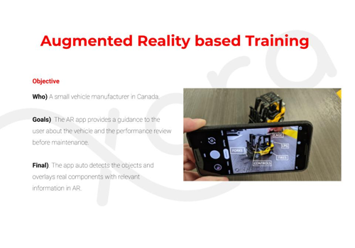 Augmented Reality Training For Vehicle Technicians