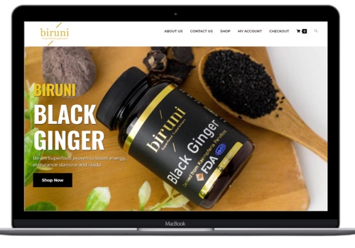 Building and E-Commerce for Local Biruni Website