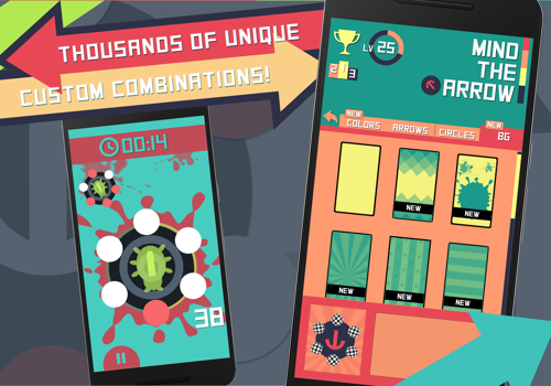 Mind the Arrow - Match the Dots