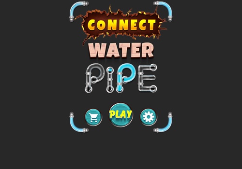 Connect Water Pipe Game Design Art Service