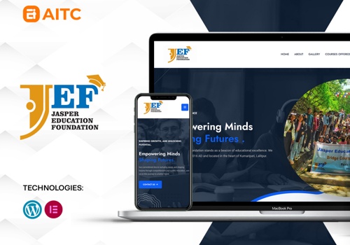 Jasper Education : Website Design & Development