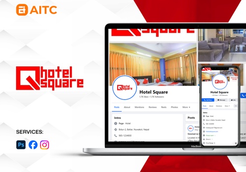 Hotel Square: Social media Management & Branding