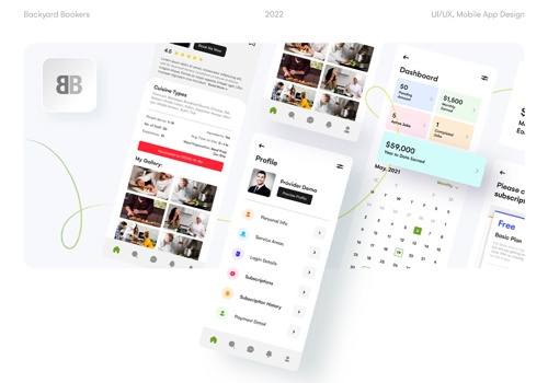 Personal Chef Booking App UI