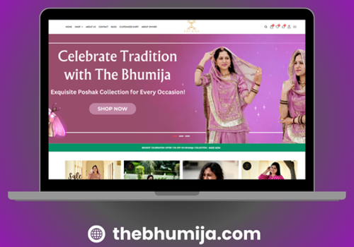 The Bhumija - Clothing Website