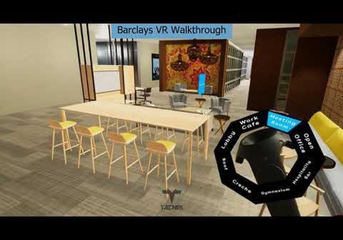 Interactive VR Campus Walkthrough