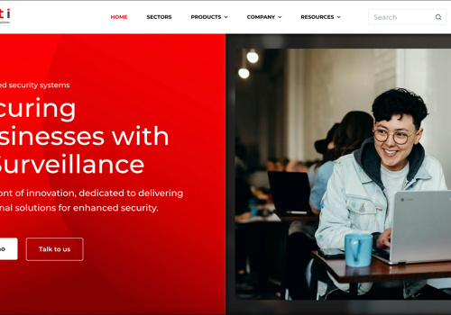 Smart-I Surveillance Website Development