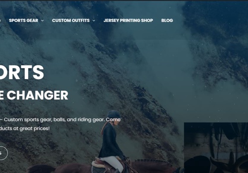 Sports Brand website Of United Kingdom