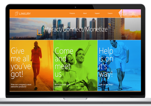 Linkury – Web App Design | Leading monetization innovation