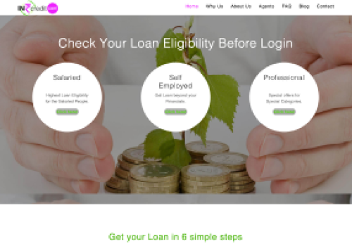 Web Development for inrCredit