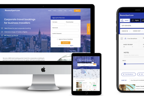 Website Development For RoomsXpert