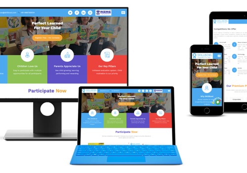 Website Development For Skillbowl