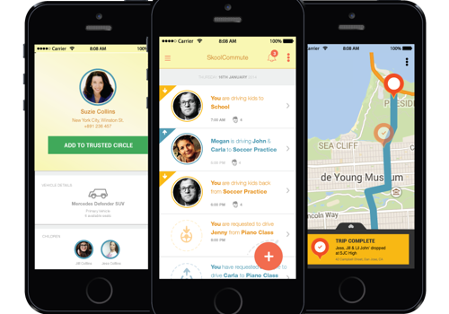 SkoolCommute - An entirely new and safe way to manage school commute for Parents of K-12 students.