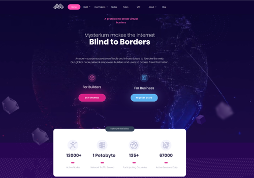 Residential proxy solution on Mysterium blockchain