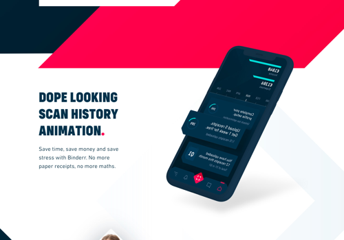 Binderr - Website Development