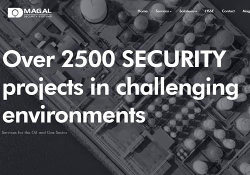 Magal oil & Gas - Website Development