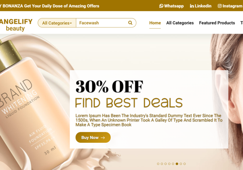 Angelify Beauty Products Marketplace